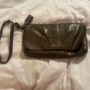 Coach wristlet wallet